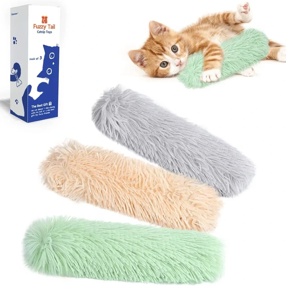Fuzzy Tail Catnip Toys